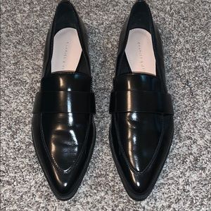 Patent leather shoes